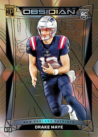 paninitracker's tweet photo. 🏈 Drake Maye #8/10 SOLD for $250.00 (0.16 ETH)

2024 Panini NFT Obsidian Football · Base Gold

Buyer: BirdMan 👤 https://t.co/sTK4NWzDet

See more #DrakeMaye for sale 👉 https://t.co/FNNBrx7jEM

#whodoyoucollect #nft #PaniniNFT #PaniniBlockchain https://t.co/AF225eanf7