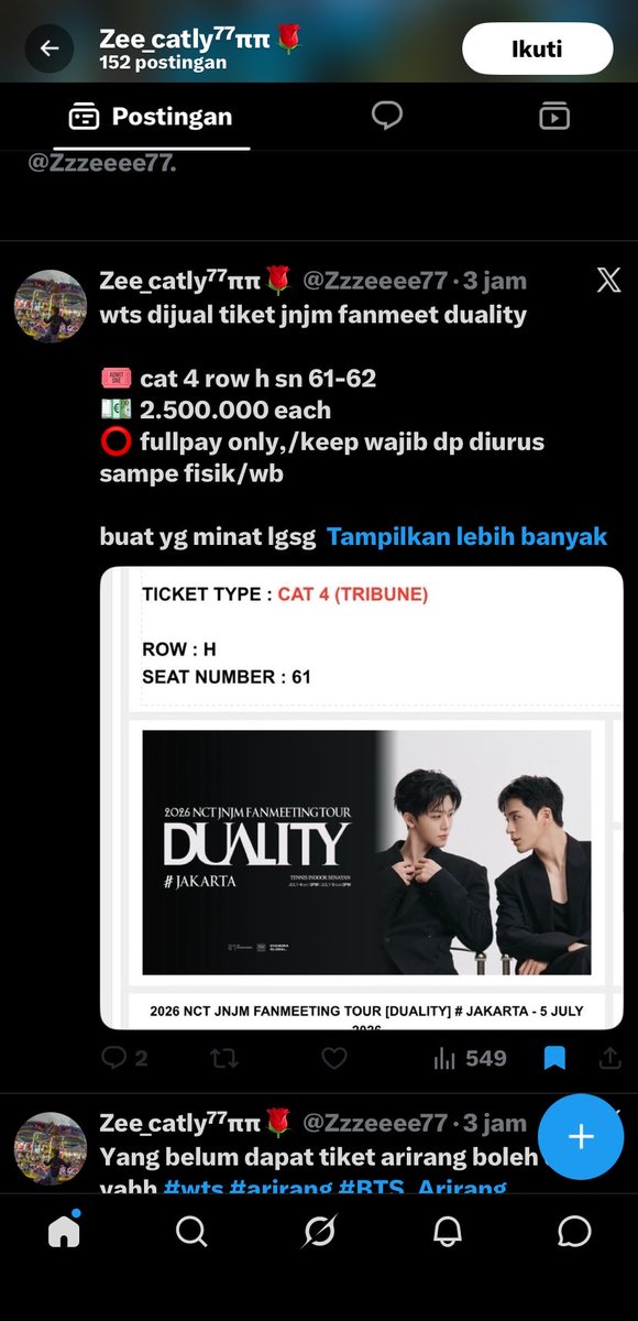mgusnsj3n's tweet photo. #SCAM BE ALLERT!!
woi hampir aja kena yg ke 4 kali anjir😭, hati hati yaa guysss https://t.co/zBf0MJEcIE