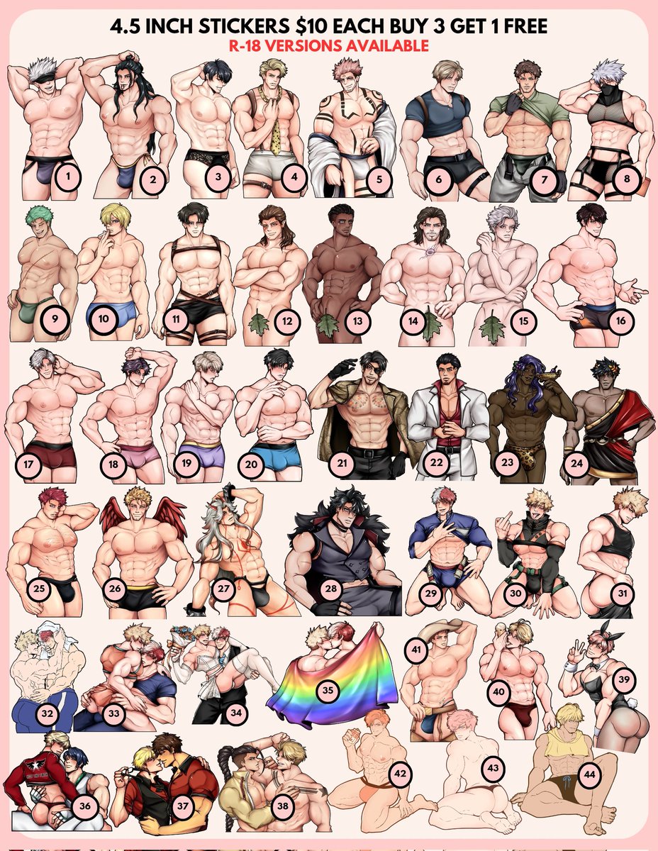 pepermintblondi's tweet photo. My AX 2026 Catalog✨️

Find me in the 18+ Artist Alley
📍V7

#AX2026 #AXArtistAlley2026 #AnimeExpo https://t.co/JewwGHJjE0