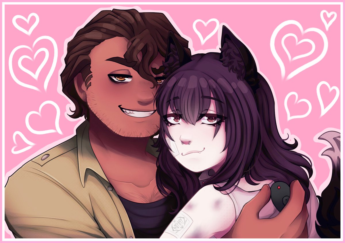 cxprse6090's tweet photo. Strade and his lovely pet~ 
#commission #btd #ykmet https://t.co/fhY65BoVBd