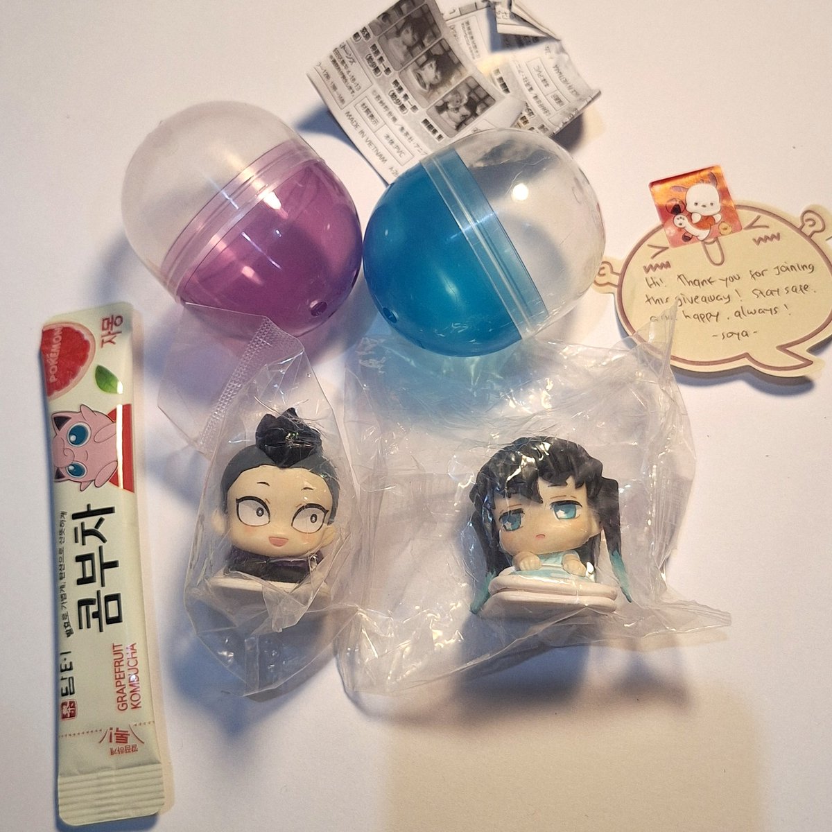 kenmeaow's tweet photo. ⤷ today's #melonmail ⋆.˚
terima kasih banyak kak @giyusforehead buat GAnya, mui dan genya sudah sampai dengan selamat! 💕
malem ini tidurnya ditemenin sama dua anak kecil gemes ini, so happy! 😆 https://t.co/2aPCmiDeyY