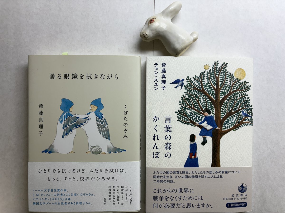 翻訳者どうしの往復書簡は2回目です。 1回目はくぼたのぞみさんとの