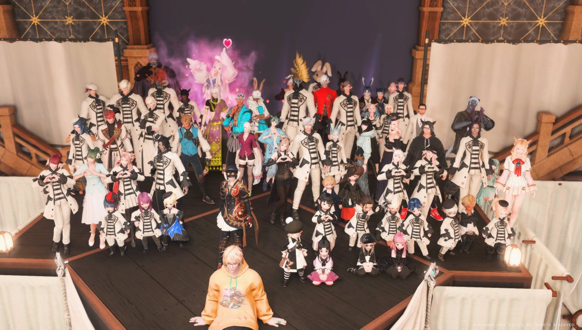 mintCtw's tweet photo. ㊗️7周年おめでとうございます！
フレにも久しぶりに会えて嬉しかったです😊
 #FF14_EMS https://t.co/Afxh5mXveX