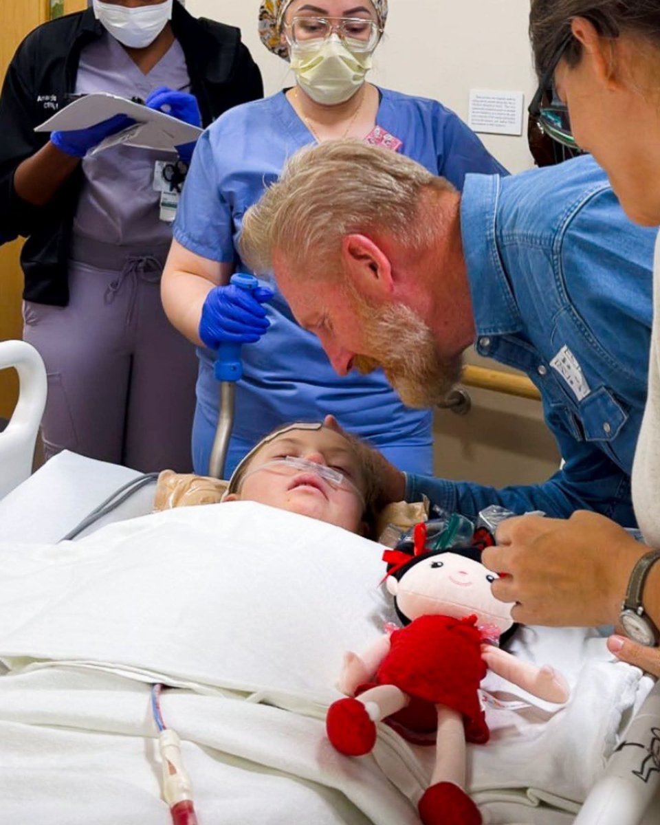 THE MIRACLE CAME — BUT LITTLE INDIANA FEEK STILL HAS A LONG ROAD AHEAD. Rory Feek shared from Dell Children's Medical Center in Austin that his 12-year-old daughter's open-heart surgery was a