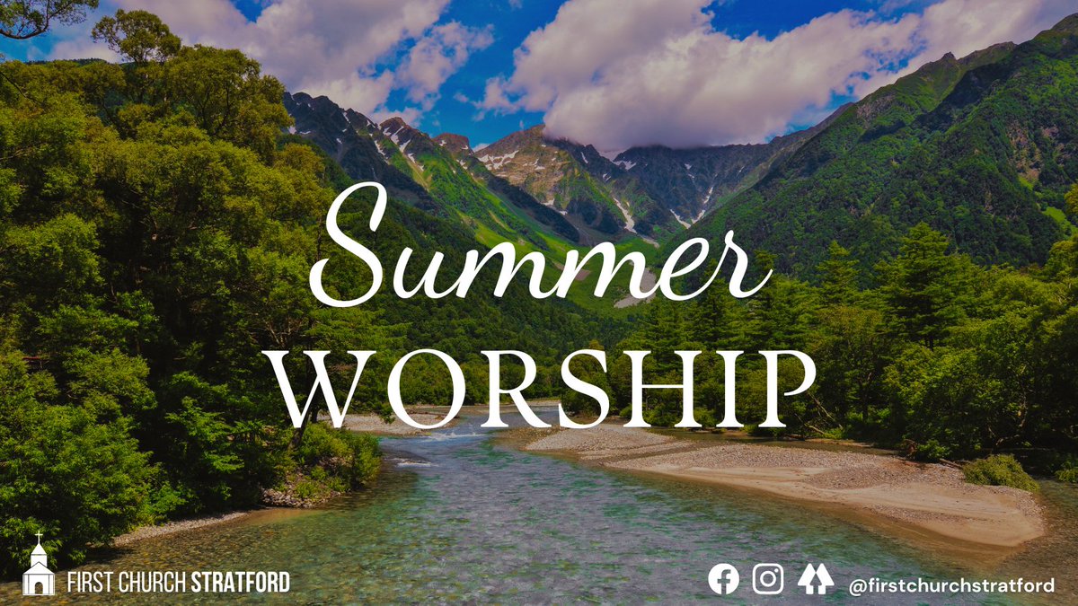 FCCStratfordCT's tweet photo. Join us in the sanctuary tomorrow at 10 AM as our Contemporary Worship Band leads our monthly contemporary service. Online worship will also take place at 10 AM on Zoom/FB Live. Watch our services and special music any time on YouTube (link in bio).

#firstchurchstratford https://t.co/gY04ldAGVJ