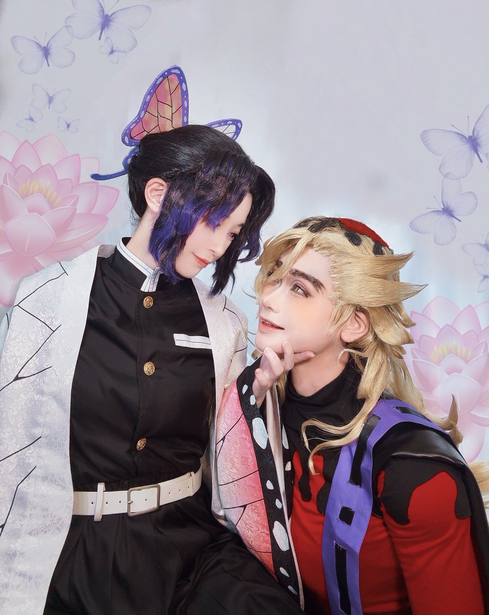 _m_e_t's tweet photo. 【👹滅コスプレ】童しの🪷🦋　

ねぇ
俺と地獄へ行かない？

🦋ﾕﾒﾋﾟ🪷りゅうせい@ryuseirc 
#童しの https://t.co/pLSlnZQhRz