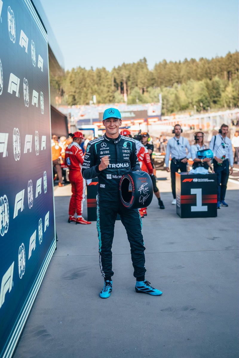 MercedesAMGF1BR's tweet photo. Pole. Position. 🥇 https://t.co/4unDtkv1RR