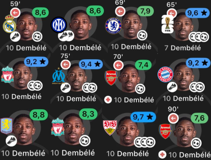 customwyd's tweet photo. For the past two seasons, Dembélé has arguably been the best big game player in the world. https://t.co/ln2IznknAF