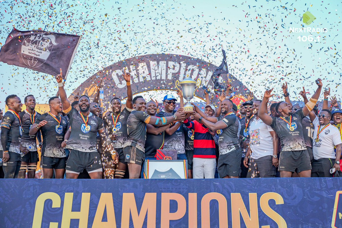 nextradio_ug's tweet photo. Champions of the Uganda Rugby Premiership 👏👏 

@piratesrugbyUG sailed through till the end! 

#NextRadioXPirates #PiratesStrong #NextRadioUG https://t.co/gkQxqgvgx2