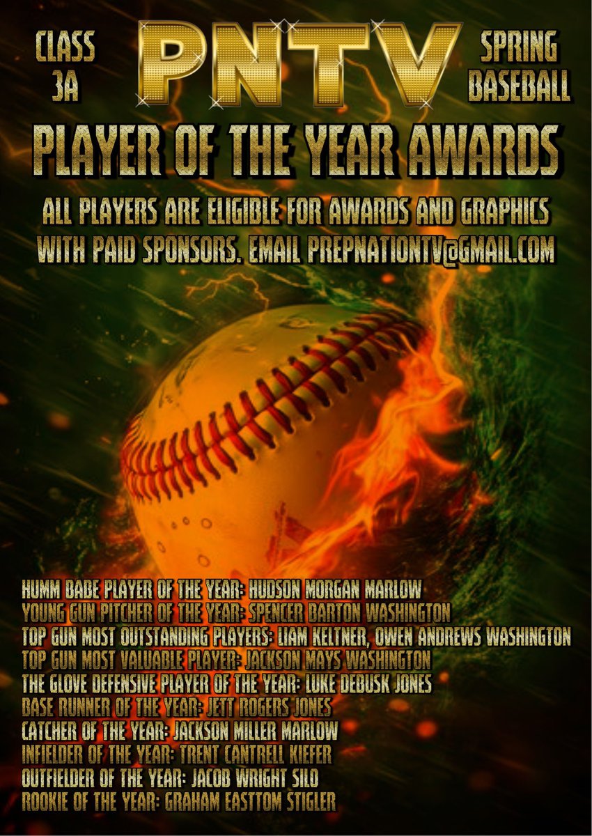 jacksonbmiller0's tweet photo. Thank you @PrepNation_TV  for the awards for our 2026  Spring Baseball Season. https://t.co/Tg6vhzSMgq