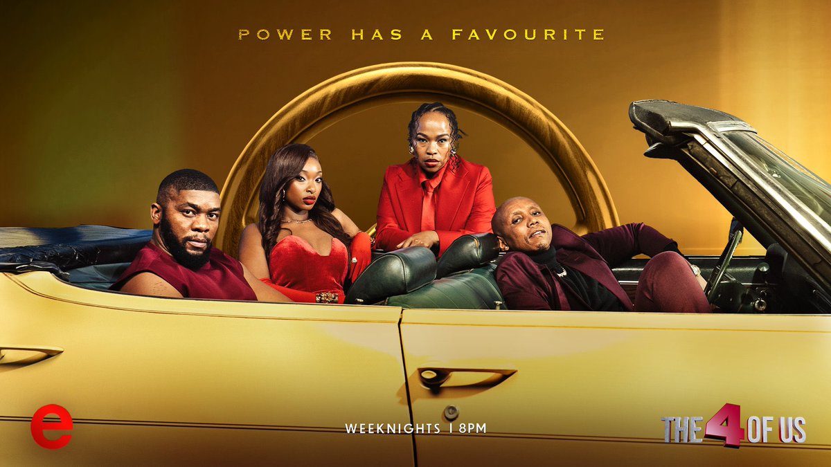 Jabu_Macdonald's tweet photo. Etv’s new telenovela ‘The Four of Us’ will also be available on Netflix starting from next week Tuesday. https://t.co/49mZQDVBAh