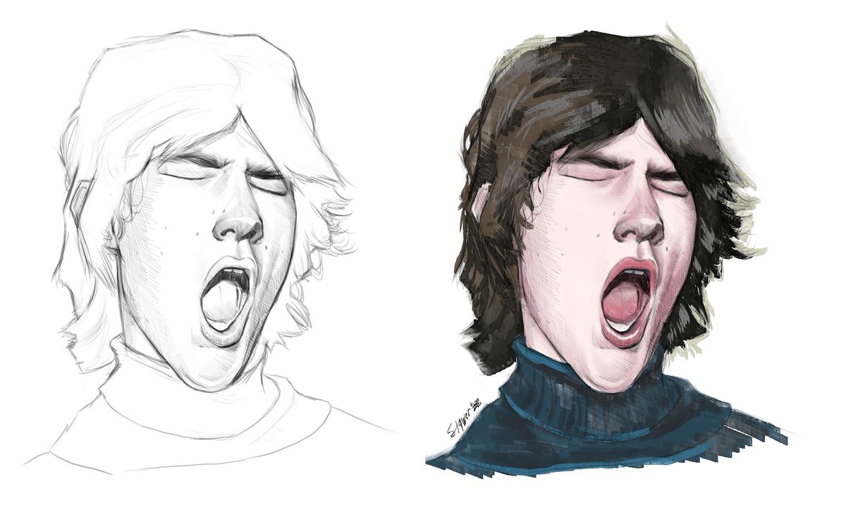 sangwoo2500's tweet photo. #portrait #sketch #process #clipstudiopaint #study https://t.co/Ack6IGE0SV
