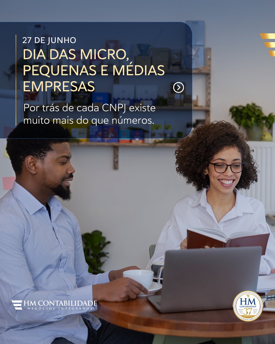 ContabilidadeHM's tweet photo. Empreender é acreditar, investir, persistir e seguir em frente, mesmo diante dos desafios. Hoje celebramos o Dia das Micro, Pequenas e Médias Empresas. Na HM, acompanhamos empresas em diferentes fases de crescimento, por isso oferecemos um atendimento estratégico e personalizado. https://t.co/2oVBXCI0bG