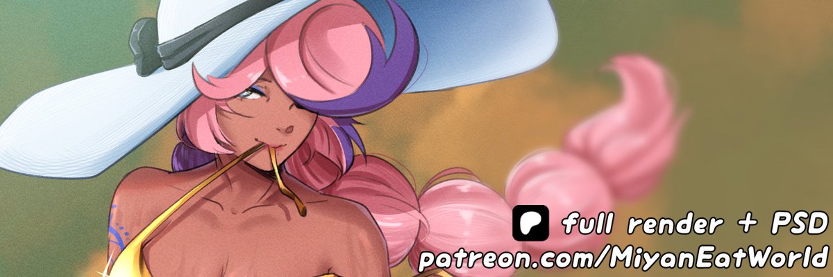 PNNY_STRDST's tweet photo. Last month's winner for @MiyanEatWorld monthly poll is... Me again!!✨
Go to their patreon to find exclusive artwork of me :DD

#OC https://t.co/NASDgh1oSJ