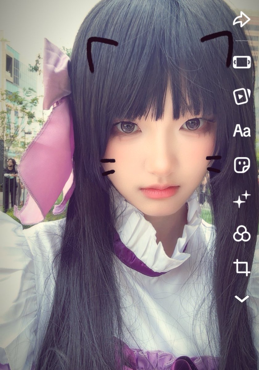 mmmhomu's tweet photo. 큐큐 https://t.co/UjINeQd1LK