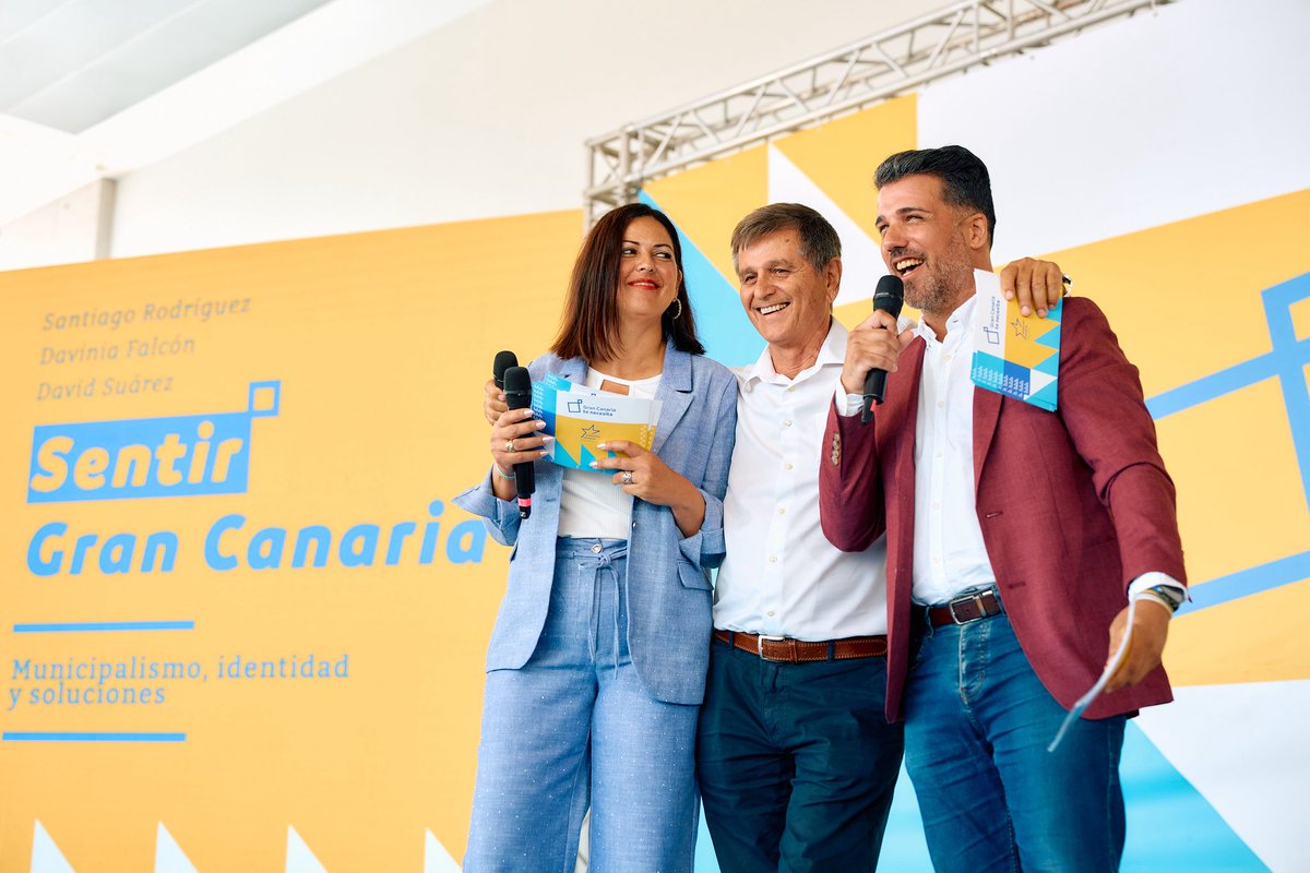 Coalicion_GC's tweet photo. 🙌🏽 Gran Canaria tiene futuro cuando se construye escuchando. 

Hoy culminamos seis meses de trabajo junto a la ciudadanía. 

Cerca de 600 personas compartimos un objetivo: una isla con más oportunidades, cohesión y nacionalismo útil.

#GranCanariaTeNecesita https://t.co/mmPKorwuK6