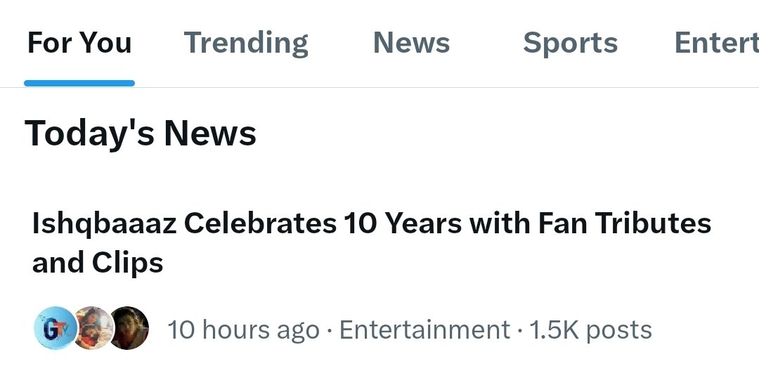 itstisha_7's tweet photo. Finally its trending 

#10yearsofIshqbaaaz https://t.co/vBxvPSMZBw