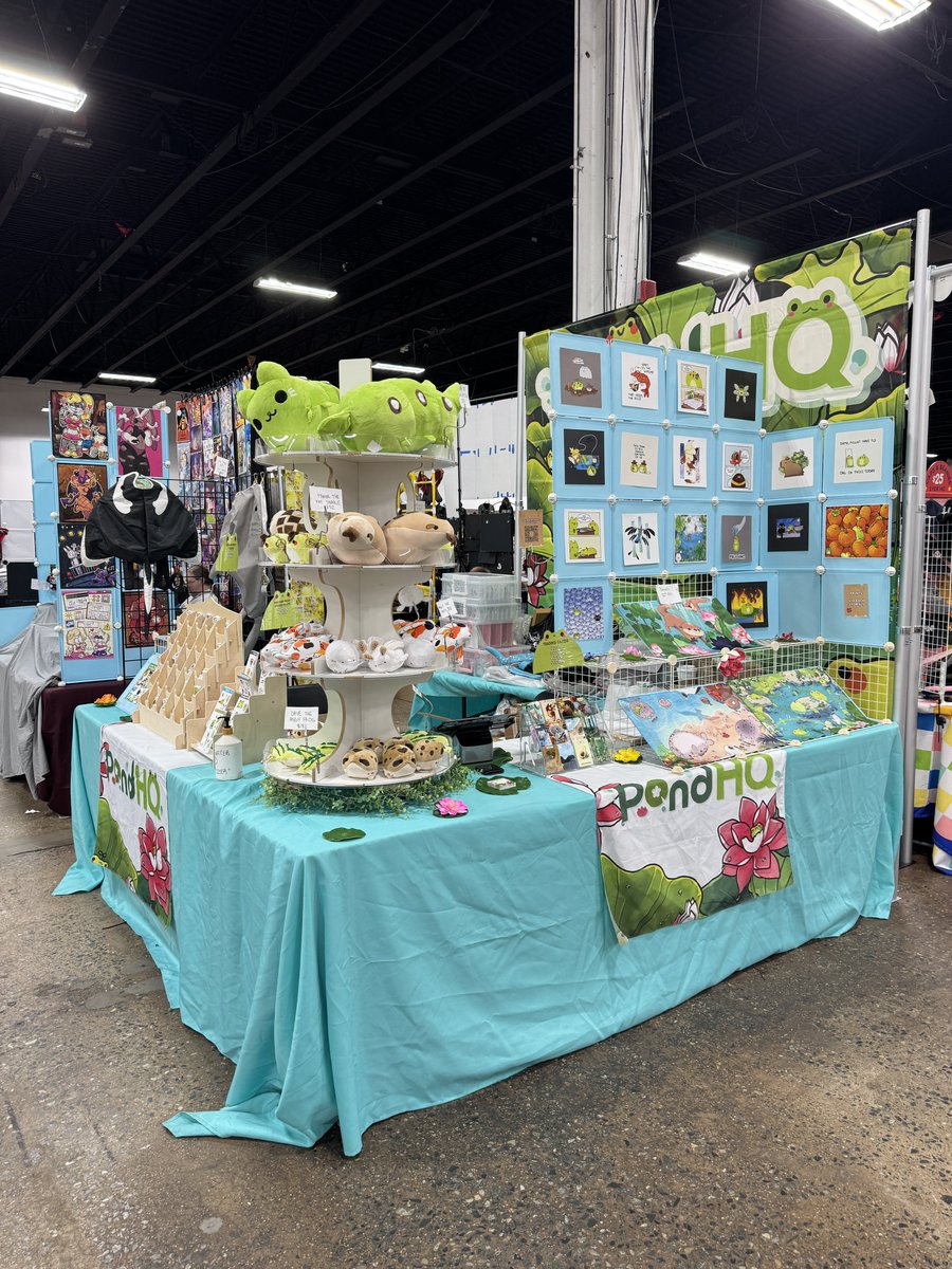 PondHQShop's tweet photo. I’m at @tmgexpo booth 613!!
Come say hi!! 🐸 https://t.co/jivAZM1ogy