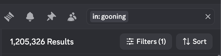 gooningserver tweet picture