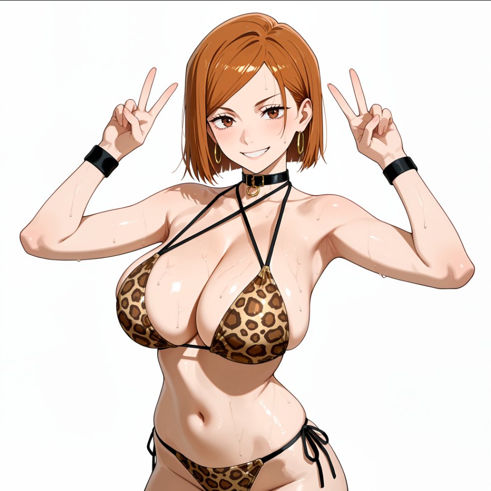 Atanasis554's tweet photo. @WaifuYonder She and Nobara look fantastic in that bikini, it fits them perfectly https://t.co/6GTpU7zMfl