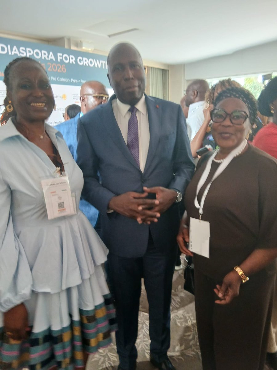 BOUEClass's tweet photo. Forum Diaspora For Growth 2026 – Paris, les 26 et 27 juin 2026

✨ L'autonomisation des femmes et des jeunes à travers le développement durable demeure au cœur des engagements de l'ONG FIDD – Femme Ivoire pour le Développement Durable.

#FIDDEurope  #DiasporaForGrowth2026 https://t.co/8SdoHSi7DH