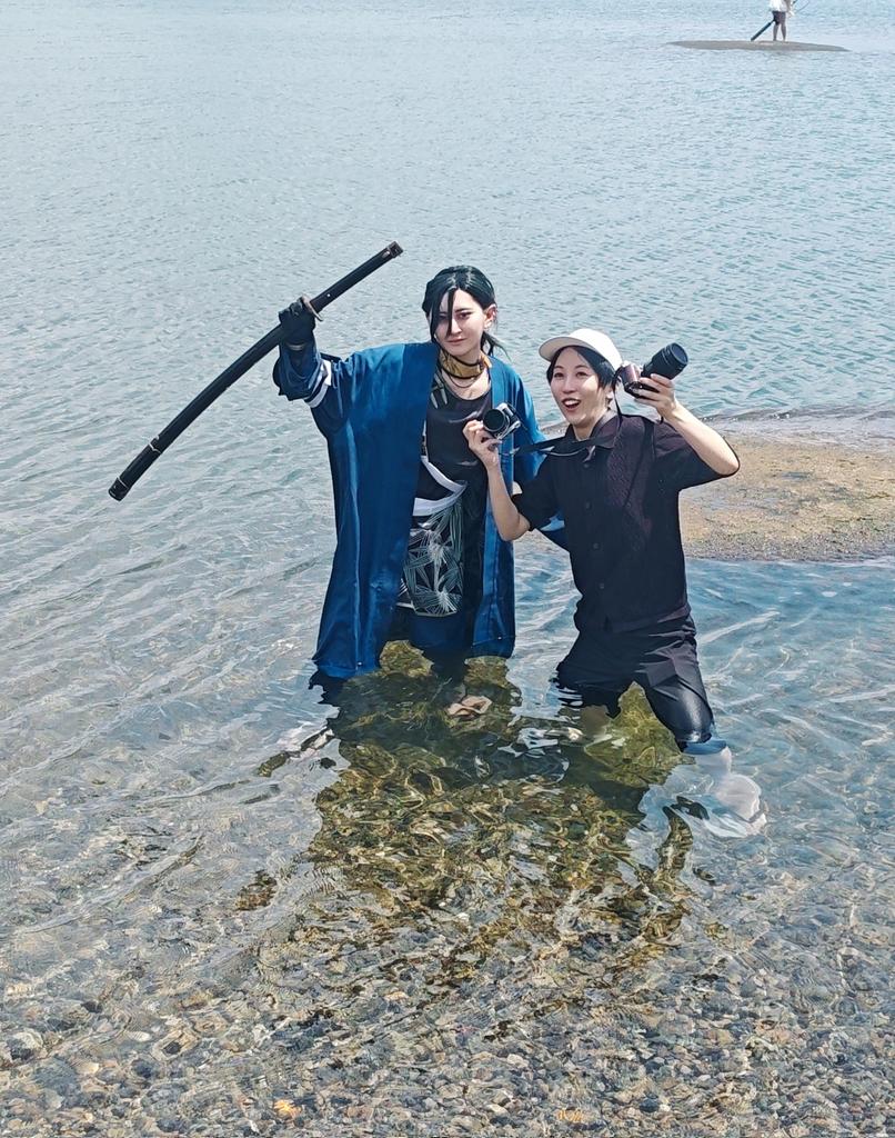 Fuuuta_39's tweet photo. 離脱！！念願のびちゃびちゃ撮影楽しかった！おべべさんとぱぐちゃん丸1日カメラしてくれてありがとう✨🙏ねんすは初TMAF楽しめたようでオヂサンは嬉しいです🥰🥰
#TMAF2026 https://t.co/ePzAWdlhnR