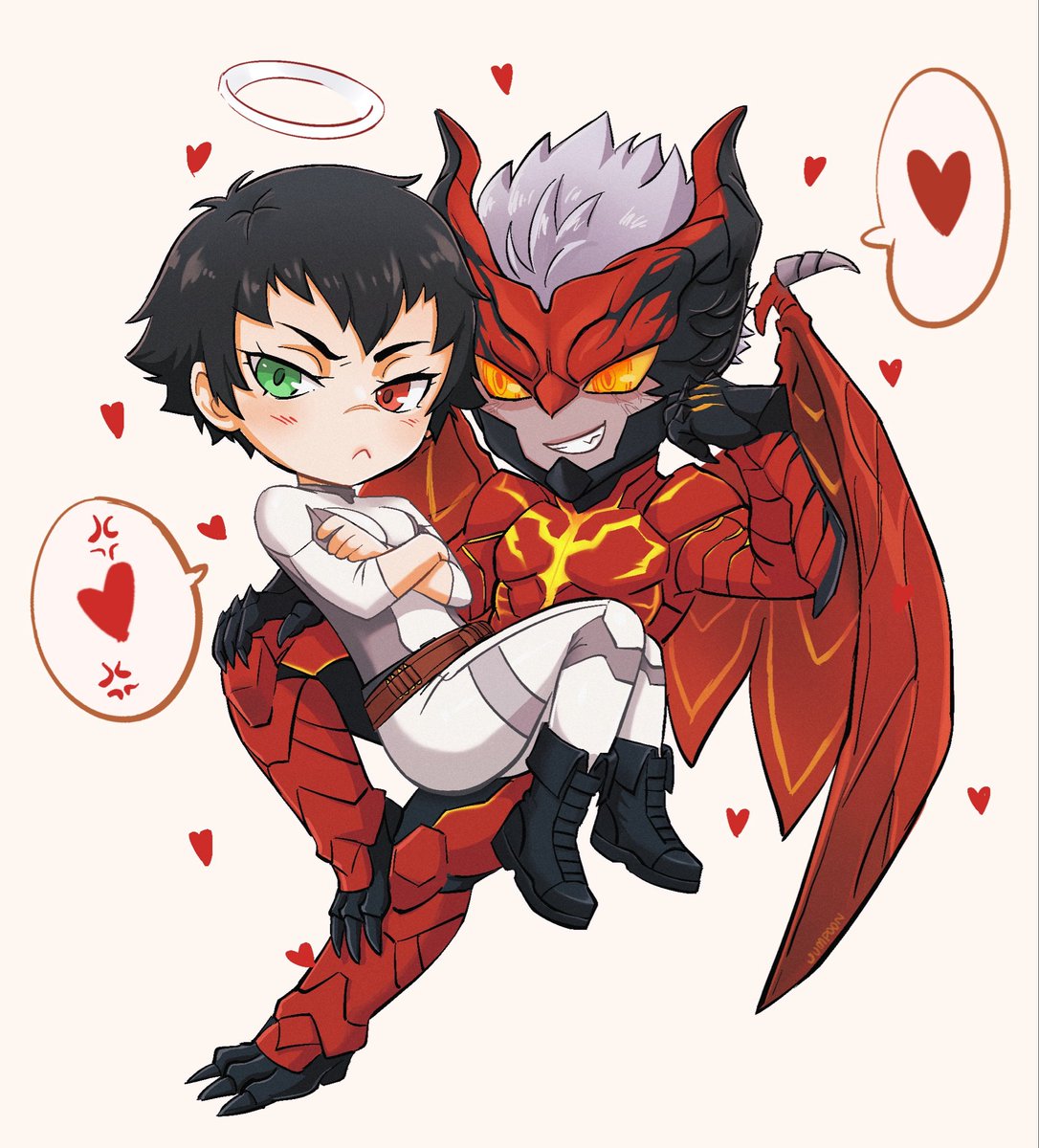 jumpoon's tweet photo. Angel🪽&amp; Demon😈

#DantexLady #DanLady #DMC
#DevilMayCry #NDMC
#NetflixDMC #NDMCS2 https://t.co/uTsqPpgkRf