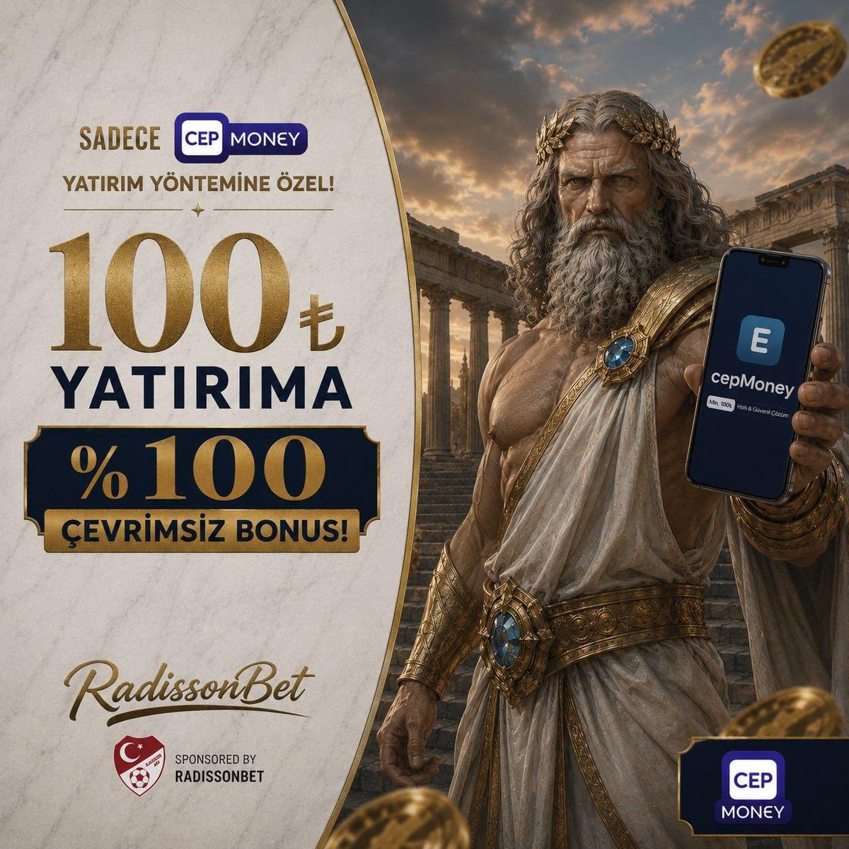 8RadissonBet's tweet photo. 1000₺ yatırımın ile %100 Çevrimsiz Yatırım Bonusunu Hemen Al!!

⚡️ Bu Muhteşem fırsatı kaçırma!

🎲 100 TL Yatırım İmkanı RadissonBet'te

💙Radissınbet’te kazanç dolu anlar seni bekliyor! https://t.co/QQpWzvmGnA