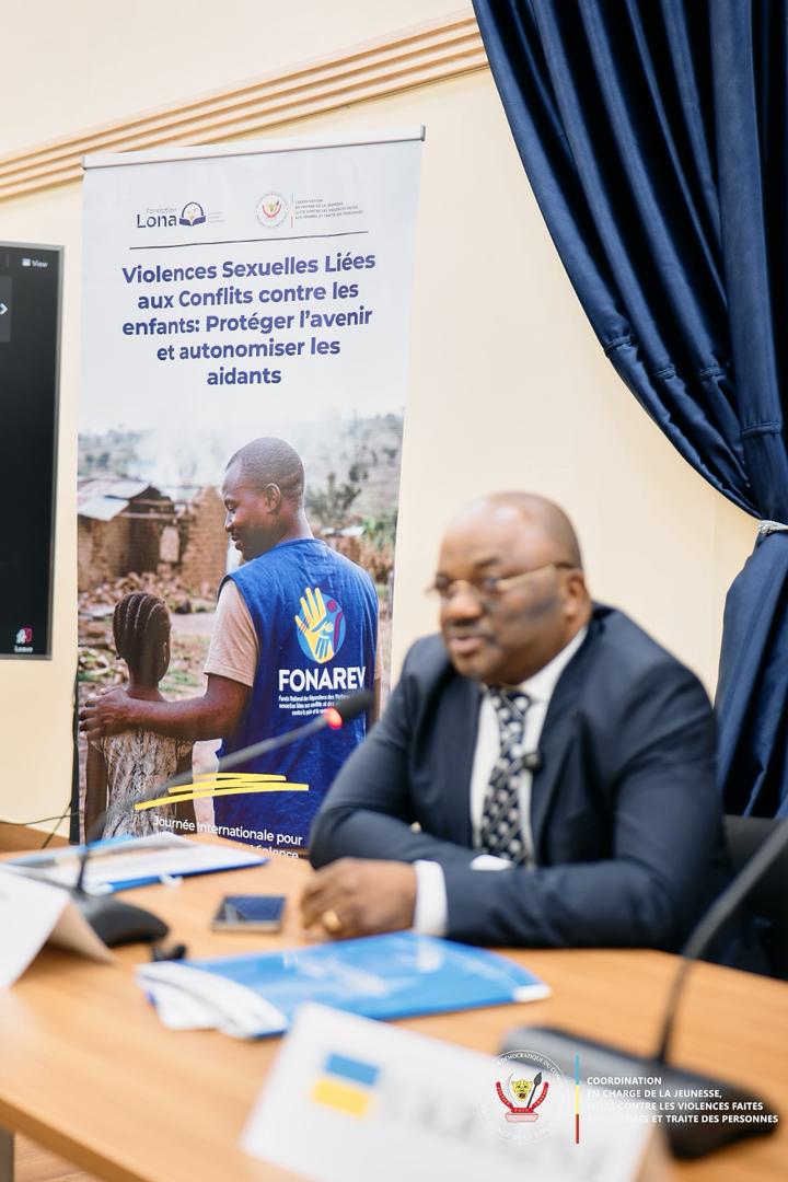 SpecialeYelu's tweet photo. Contre les violences sexuelles liées aux conflits, l'impunité doit cesser. Avec le FONAREV et le BCNUDH, et sous la vision du Président Félix Antoine Tshisekedi Tshilombo, la RDC réaffirme son engagement et prendra la présidence de l'Alliance PSVI en 2026.
#RDC #CRSV #PSVI #WPS https://t.co/45VGjUQwgc