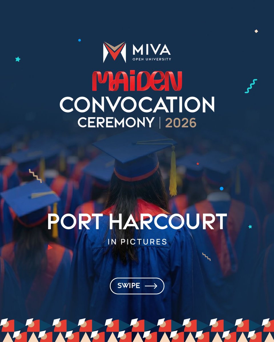 mivauniversity's tweet photo. Port Harcourt, in photos. June 20, 2026.💙 https://t.co/L79ctZGT7t
