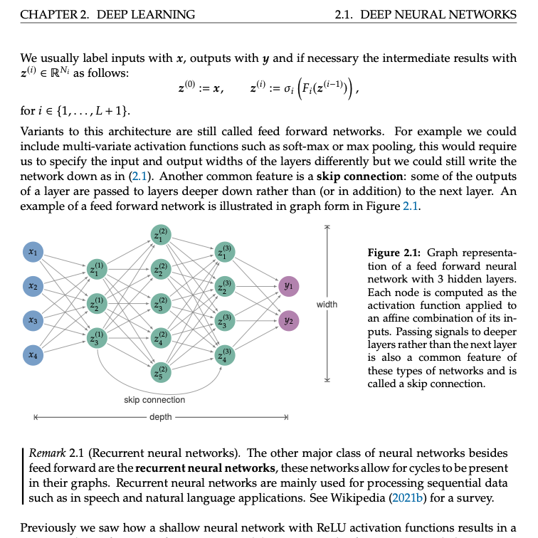 antoniolupetti's tweet photo. "Mathematics of Neural Networks" is an excellent set of lecture notes for anyone who wants to study modern neural networks from a mathematical perspective.

It covers supervised learning, artificial neurons and activation functions (ReLU, sigmoid, tanh, swish, softmax), shallow and deep neural networks, stochastic gradient descent, weight initialization, vanishing and exploding gradients, convolutional neural networks, automatic differentiation, backpropagation, adaptive optimization algorithms (Adagrad, RMSProp, Adam), and concludes with modern geometric concepts such as manifolds, Lie groups, equivariance, group convolutions, and rotation-translation equivariant CNNs.

I recommend keeping it in your bookmarks as a useful reference whenever you need to explore the mathematics behind neural networks.

https://t.co/78VDWxjDUa