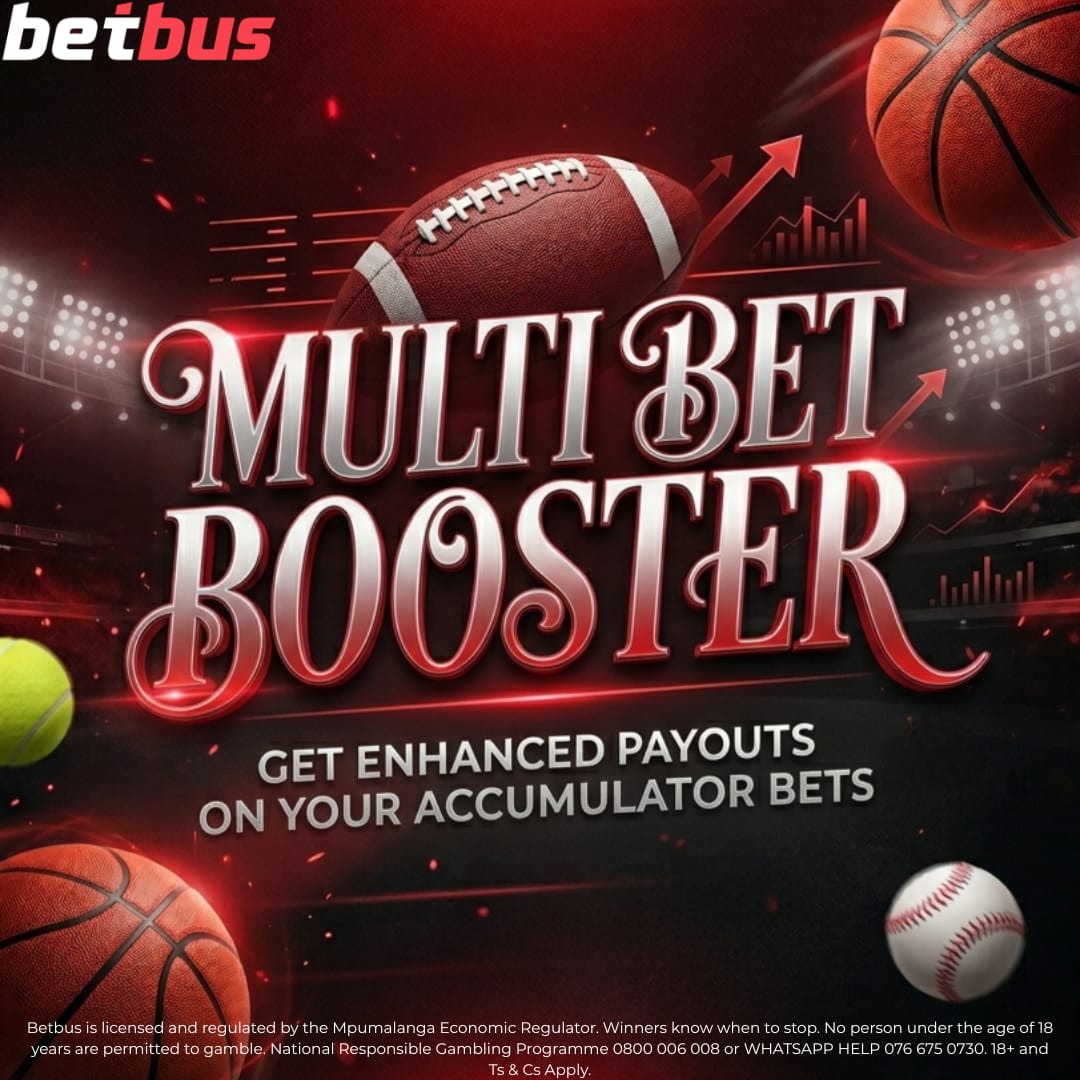 Betbus_za's tweet photo. One bet is good. A boosted multi? That's where the magic happens. 🚀⚽

Stack your selections, boost your odds and turn every match into a bigger opportunity with the Betbus Multi Bet Booster.

 More picks. More value. More reasons to celebrate. 💸🔥

https://t.co/6icUxWPpRl https://t.co/hSqTFVHZDn