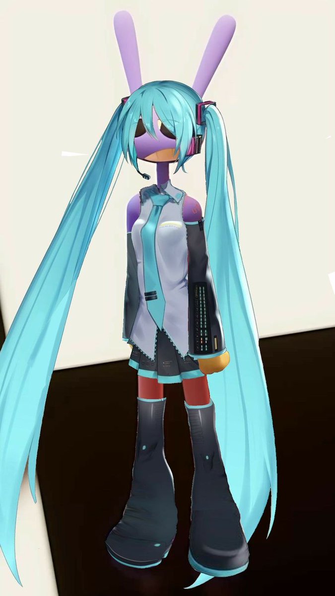 RoseyLoverHeart's tweet photo. @Randomolisher @Ani_the_Laquine @palecwszatanie Can we just make it where Jax is like Hatsune Miku? (Jokes btw) https://t.co/hhmKYfTza5