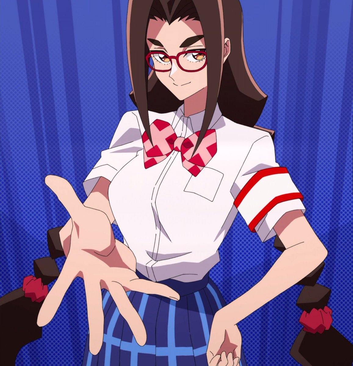 N_S_03's tweet photo. Anime: Ponkotsu Fuuki Iin to Skirt-take ga Futekisetsu na JK no Hanashi https://t.co/he4Wnay66u
