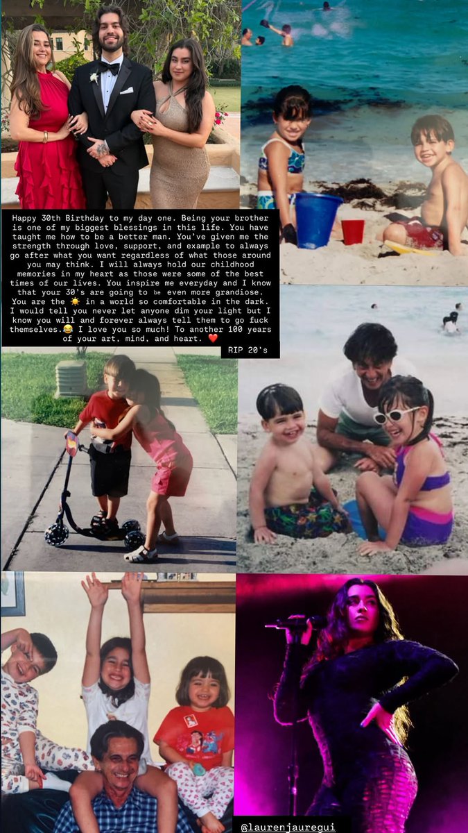 MoonshineTeam's tweet photo. Felicitación de su hermano Chris para Lauren 🥰

"...Eres luz en un mundo que se siente muy cómodo en la oscuridad. Te diría que nunca dejes que nadie apague tu luz, pero sé que no lo permitirás y que siempre les dirás que se vayan a la mierda..." https://t.co/KKTt3N8lvf