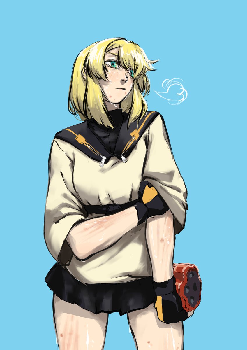ThatG1504ex's tweet photo. mosquito bites #guiltygear https://t.co/78oVBJt4NY