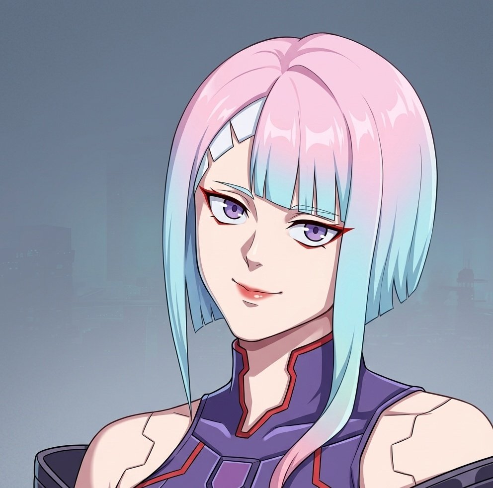 xander32207824's tweet photo. Yeah I told Ai to try colour she cause I'm doesn't have mood to color she.. Genuine art just not genuine colouring https://t.co/Z3bi1eTXR9