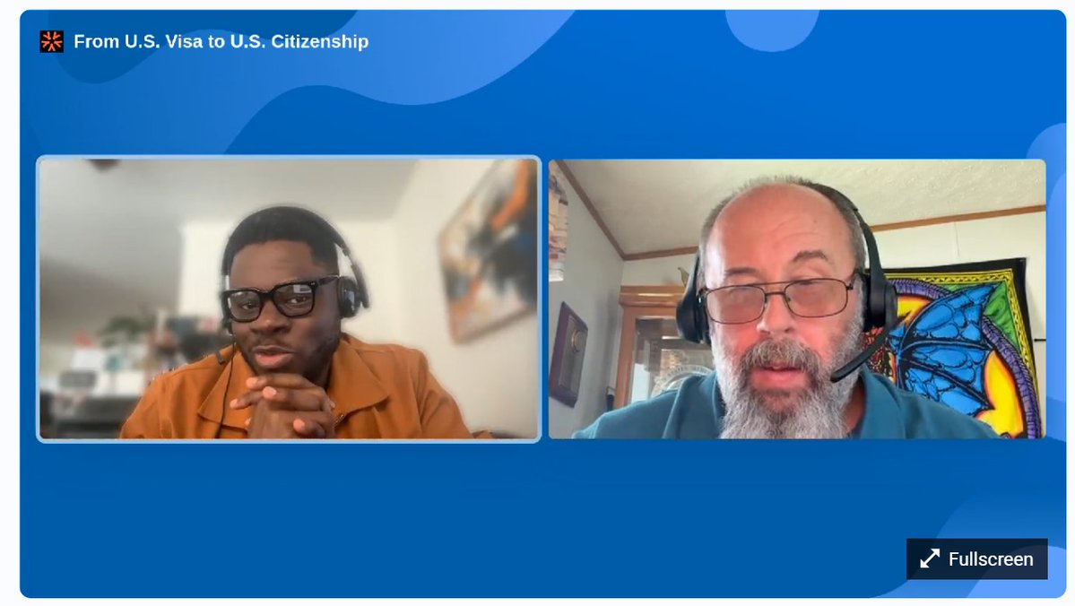 AgoraVisa's tweet photo. Have a question about visas, green cards, USCIS interviews, or the path to U.S. citizenship?  

It's not too late to join. https://t.co/7VAaWjZvKy