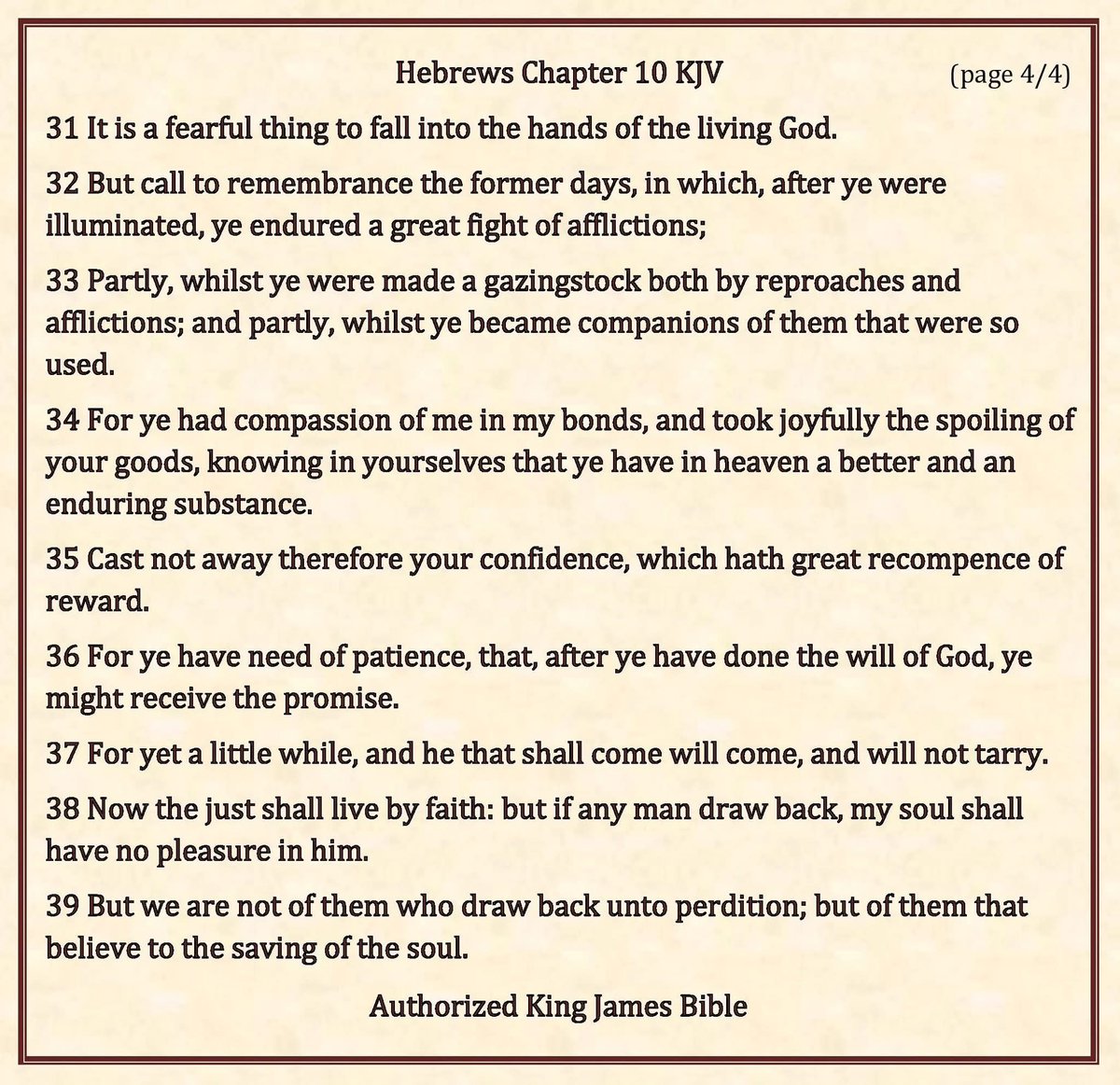 kingjamesonline's tweet photo. “Not forsaking the assembling of ourselves together, as the manner of some is; but exhorting one another: and so much the more, as ye see the day approaching.” Hebrews 10 KJV (4/4) #sabbath #sabbathsermon #sabbathsermonsaturday #churchofGodonline
https://t.co/EXFJJc3ZZH https://t.co/2n3A7aQlA4