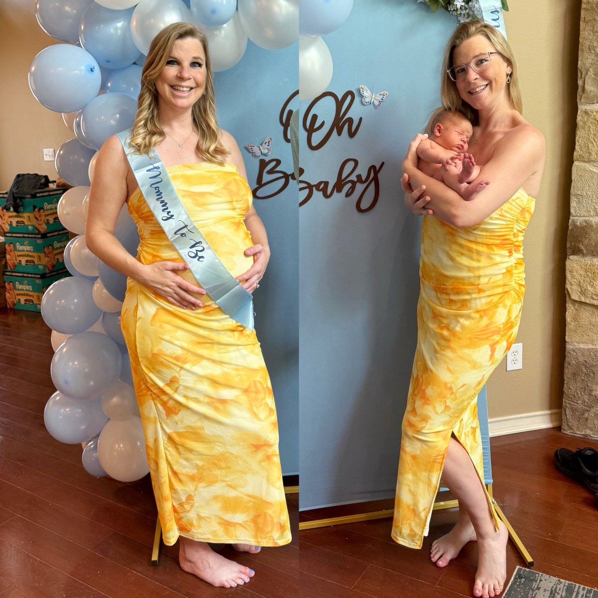 esherifftv's tweet photo. Happy one week to my baby Orson ❤️💙 https://t.co/LgpJ61p3Ya