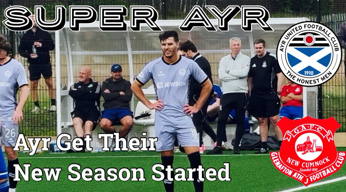 SuperAyrFC's tweet photo. 📺 Our first vlog of the new season is out now on our Super Ayr YouTube channel 

https://t.co/I5zH5jRcea https://t.co/S7R0reP3yF
