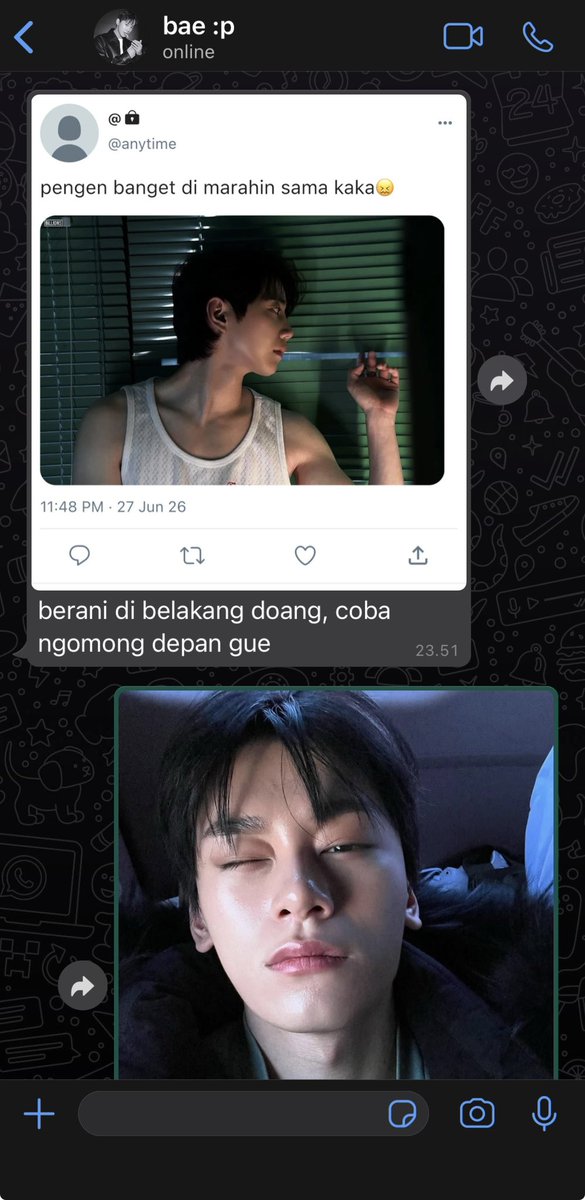 P4RTYF0RU's tweet photo. #leejunyoung x #chawoomin (mlm) ; au

✴︎ si cantik pengen di marahin :p https://t.co/iYTUnQ8vEs