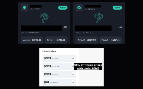 TonysLocks's tweet photo. I also have 2 max confidence plays today.
2.5u and 3.5u. (to win 4.15 units🤑)

65% off any of my max play plans with code 65MP
(prices shown before discount!)👇🏻
https://t.co/Ic9zoBu7h2