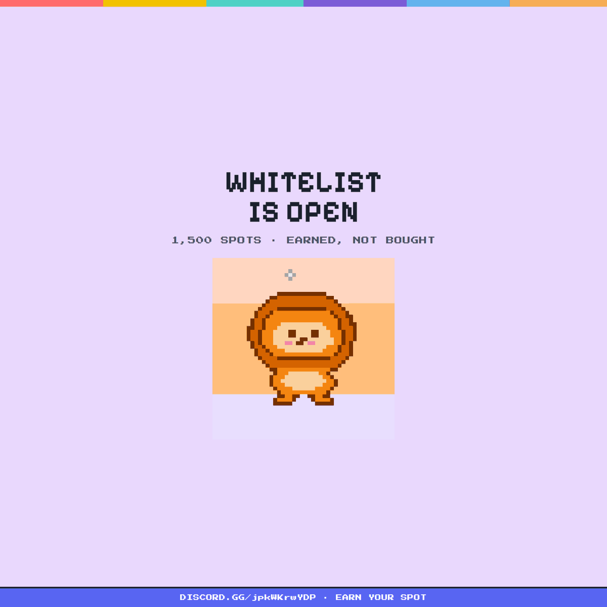 Hypagotchi's tweet photo. WHITELIST IS OPEN 🥚

Whitelist is earned in the Den — grind XP, hatch first.
07.07.26 · 5 HYPE · https://t.co/ElqhJA6ggf · https://t.co/QTDIEOXPwZ https://t.co/0vC6NprwVW