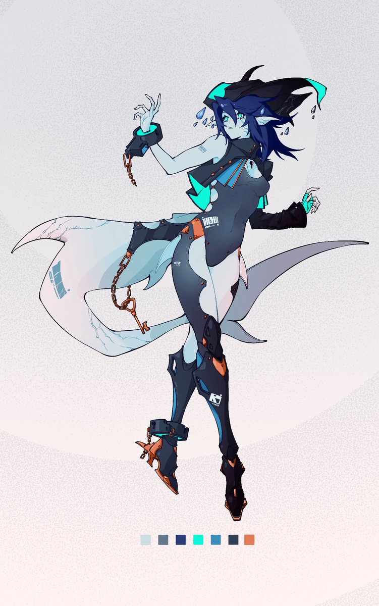 THRESHERV43's tweet photo. Vtuber vs Species🦈🗝️⛈️

I'm a thresher shark O(∩_∩)O https://t.co/4qakMiLW0X