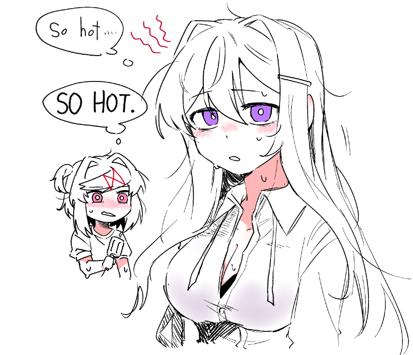 Ting_asdf's tweet photo. #DDLC https://t.co/81XCyaLcFi
