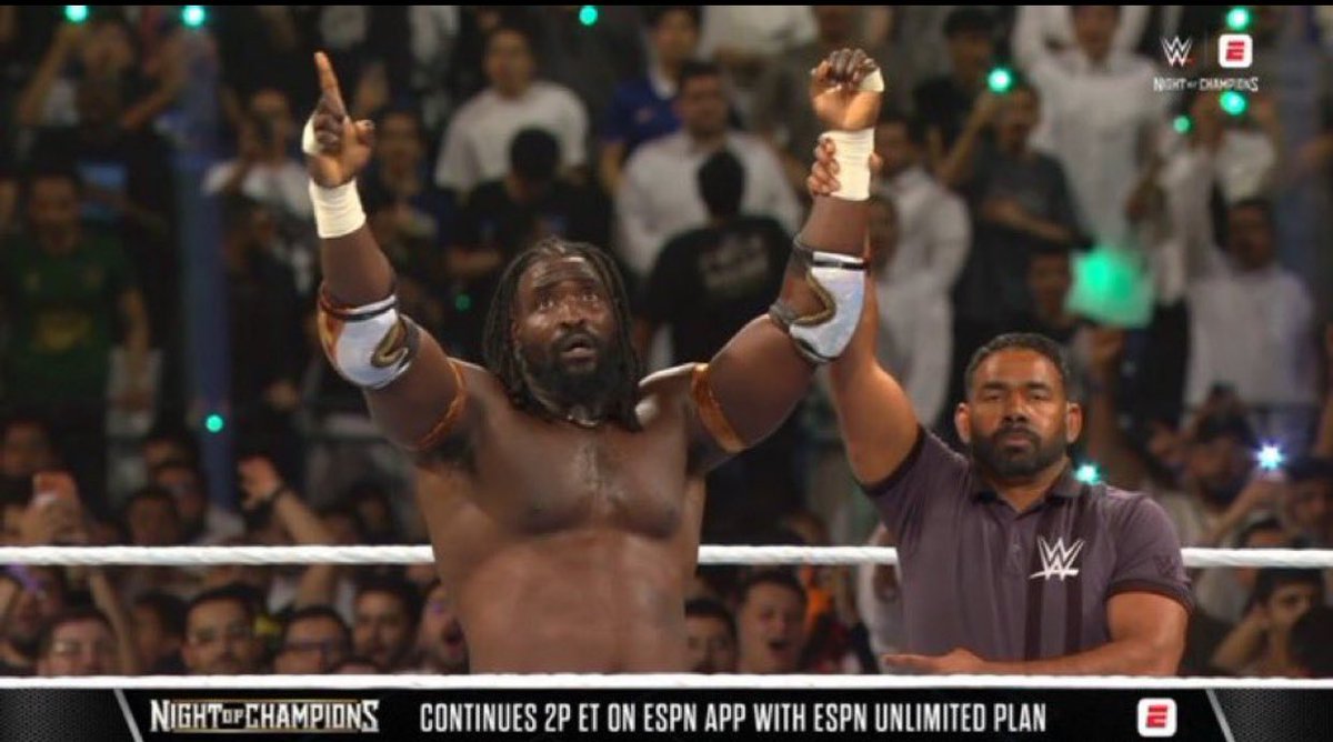 AFCKaden's tweet photo. This Oba femi &amp; Austin theory era is going to be crazy #WWENOC https://t.co/IRWFOP3y2L
