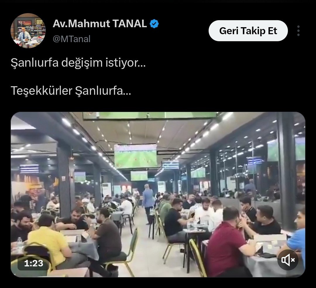 Mahmut Tanal'ın Şanlıurfa Ziyareti: Vatandaşların Tepkisi Dikkat Çekti