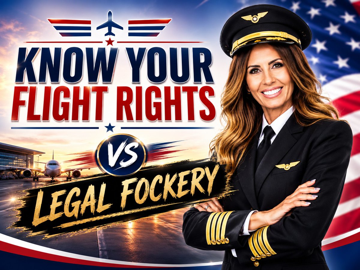 LegalFockery's tweet photo. I had some minor drama on a flight a few weeks ago.
So I went looking for my legal/lawful standing in the situation and here's what I found. 

Thought it was interesting.
Your Rights When an Airline Mistreats You

Air travel is governed by federal regulation, and several specific duties attach the moment you buy a ticket and check a bag. 

Know them, and you stop being a victim and start being a claimant.

The downgrade refund is a federal entitlement, not a courtesy. I went from biz class to comfort class and not voluntarily.🤣

If you pay for first class and the airline moves you to a lower cabin and you still fly, the airline must refund the fare difference. 

This is the DOT refund rule at 14 CFR Part 260. It is not discretionary, and "we gave you a voucher" is not a refund.

The refund has a deadline.

Once you request it, the airline must pay within 7 business days for a credit card charge, or 20 calendar days for other payment. 

Miss that window and the airline has committed a separate, reportable violation.

Unfair and deceptive practices are prohibited.

49 U.S.C. 41712 lets the Department of Transportation act against unfair or deceptive conduct. 

Charging you for a class of service and then not delivering it, and not refunding, fits squarely.

Discrimination in air travel is unlawful.

49 U.S.C. 40127 prohibits discrimination in air transportation based on race, color, national origin, and ancestry. The proof is comparative. 

Note who was greeted, who was serviced, who was removed, and how you were treated differently in the same setting at the same time.

The airline must answer your written complaint.

Under 14 CFR 259.7, a carrier must acknowledge a written complaint within 30 days and give a substantive response within 60. 

Silence is itself a violation you can document.

Your checked bag is a bailment. (They refused to give me my bags despite having the claim tickets.)

When you check a bag, the airline takes custody of your property and owes you a duty to return it on demand. Refusing to hand over your own bags, after you present valid claim tags, is a breach of the contract of carriage and the civil tort of conversion.

Know the line between civil and criminal.

A temporary refusal to release your property is a civil wrong, not theft, because theft requires intent to permanently deprive you.

Now the method, because theory without execution is worthless.

Build your record before you argue. Pull your own proof first. Mileage activity, fare receipts, reservation history, confirmation numbers. You argue from documents, not from memory.

Preserve the evidence in writing. Surveillance video gets overwritten on a short cycle. A dated preservation demand, sent certified mail with return receipt, puts the airline on notice and sets up an adverse inference if the footage later disappears.

Use the right forum. 

The refund is the airline's to pay. 

The discrimination claim belongs at DOT, where there is an investigative process, not buried in the company's own comment box.

Document, do not accuse. State facts in sequence. Let the pattern speak. Conclusions without proof weaken you. Facts on the record do the work.

The takeaway. 

Rights you cannot cite are rights you cannot enforce. 

The regulation, the deadline, the forum, and the paper trail are the whole game. 

Learn the duty, document the breach, and demand in sequence.

Stand up or be stomped on.

Follow me to freedom learning the Legal Fockery of the world.