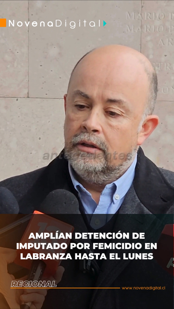 NovenaDigital's tweet photo. REGIONAL 📌 | La Fiscalía de La Araucanía confirmó que el imputado por el femicidio ocurrido en Labranza permanecerá detenido hasta el próximo lunes 29 de junio, luego de que el tribunal acogiera la solicitud de ampliar el plazo para reunir antecedentes … https://t.co/sQWfZK8xWV https://t.co/YcudHvUR9c